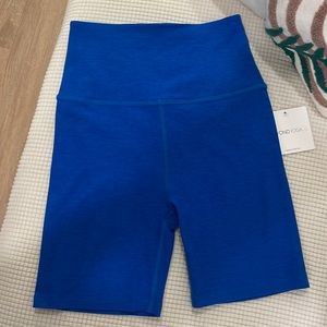 Beyond Yoga Spacedye High Waisted Biker Short Size M - never worn